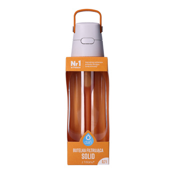 Butelka filtrująca Dafi Solid 0,7 l, bursztyn