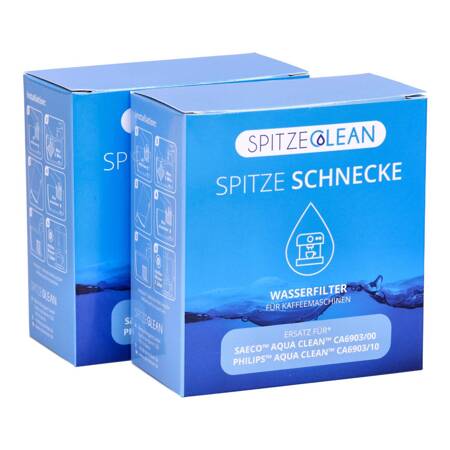 2x Spitze Schnecke - zamiennik filtra Philips Saeco CA6903 AquaClean
